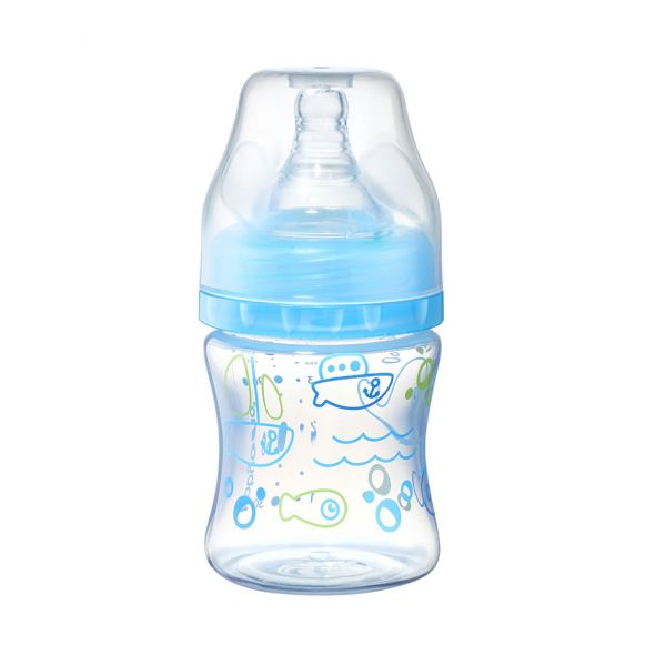 Шише Babyono Широко гърло 120 мл 402/03 Син