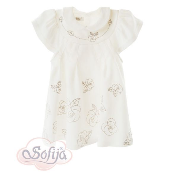 Бебешка рокля с къс ръкав Sofija OFELIA Асортимент Размер 74-86 cm