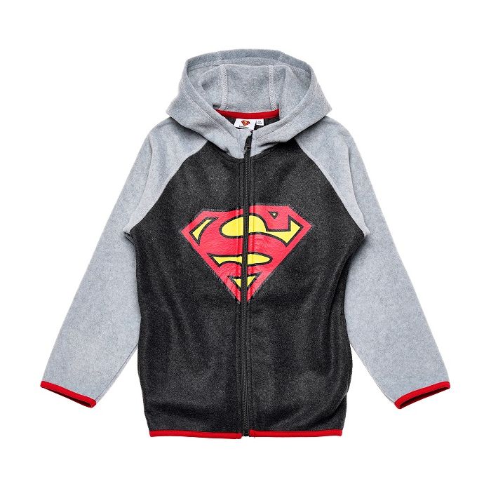 Суитчър с качулка Superman поларен