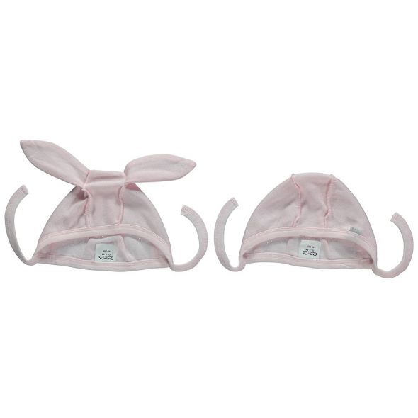 Шапка Bebetto MY FRIEND RABBIT 2 броя 0-6м. T2119