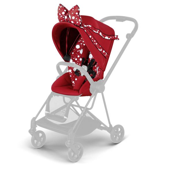 Тапицерия за луксозна седалка Cybex Mios Seat pack Jeremy Scott Petticoat red dark