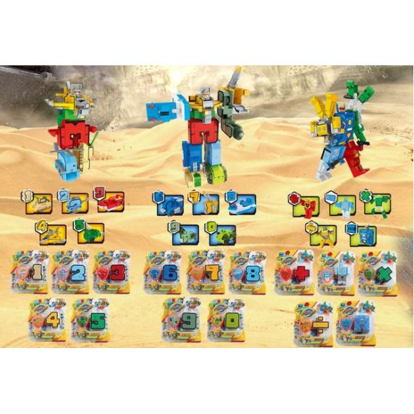 Трансформиращ се робот Raya Toys YB188-34E, Асортимент