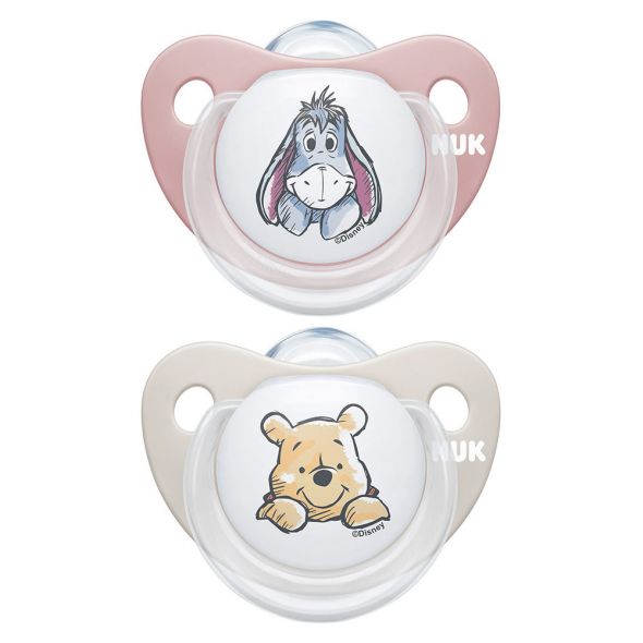 Залъгалка NUK DISNEY от силикон с ортодонтична форма 6-18 м.